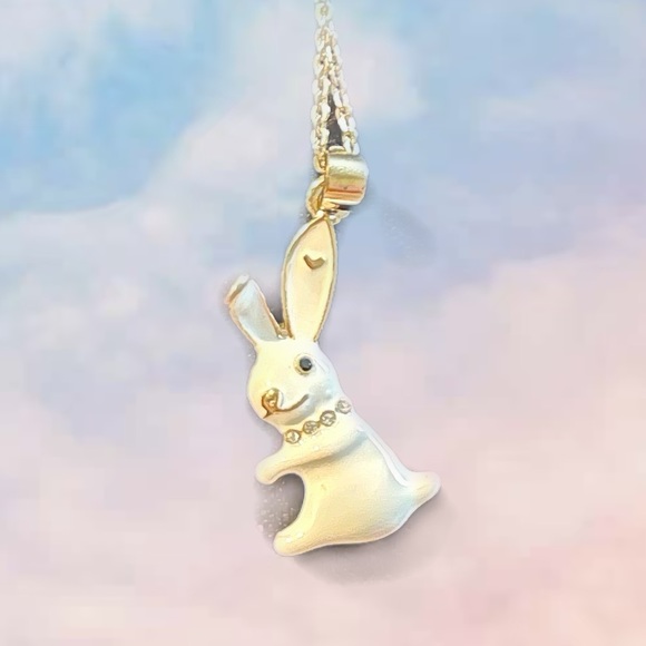 Ava Bunny Necklace - Picture 3 of 4